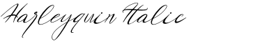 Harleyquin Italic